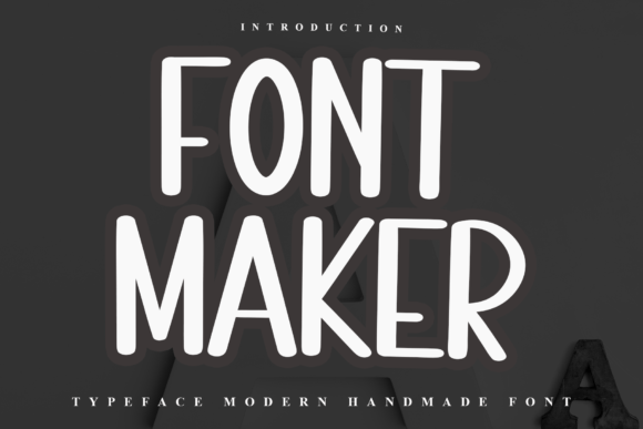 Font Maker: A Festive Typeface for Holiday Design