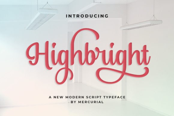 Highbright Font: Vintage Script for Modern Branding